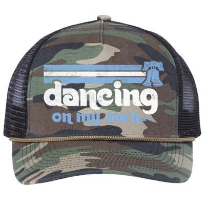 Philly Dancing On My Own Philadelphia Baseball Retro Rope Trucker Hat Cap