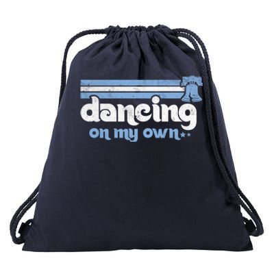 Philly Dancing On My Own Philadelphia Baseball Drawstring Bag