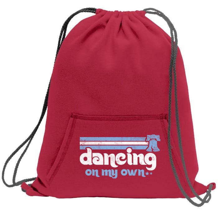 Philly Dancing On My Own Philadelphia Baseball Sweatshirt Cinch Pack Bag