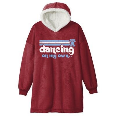 Philly Dancing On My Own Philadelphia Baseball Hooded Wearable Blanket