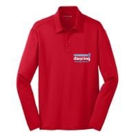 Philly Dancing On My Own Philadelphia Baseball Silk Touch Performance Long Sleeve Polo