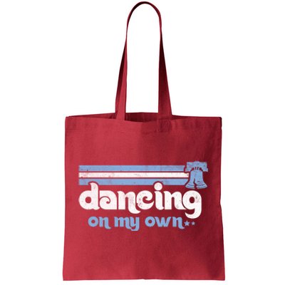 Philly Dancing On My Own Philadelphia Baseball Tote Bag