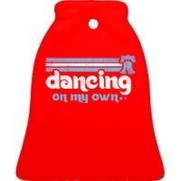 Philly Dancing On My Own Philadelphia Baseball Ceramic Bell Ornament