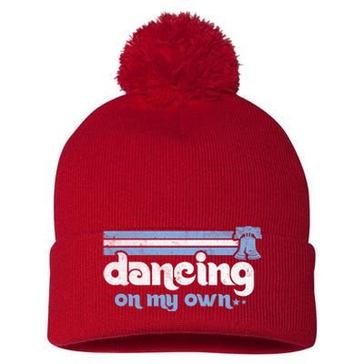 Philly Dancing On My Own Philadelphia Baseball Pom Pom 12in Knit Beanie