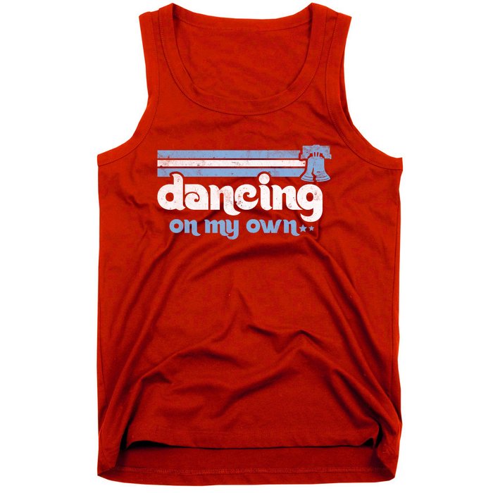 Philly Dancing On My Own Philadelphia Baseball Tank Top