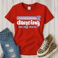 Philly Dancing On My Own Philadelphia Baseball Womens T-Shirt