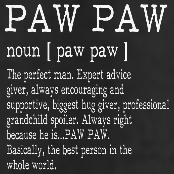 Paw paw Definition Grandpa Father's Day Gifts 11oz C Handle Ceramic Mug