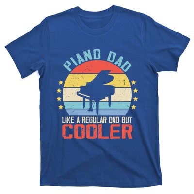 Pianist Piano Dad Like A Regular Dad T-Shirt