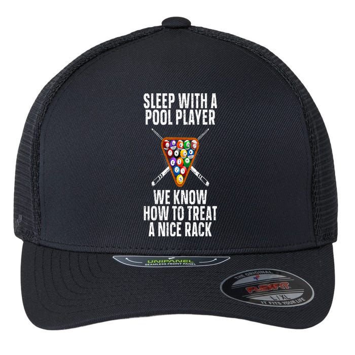 Pool Player Design Flexfit Unipanel Trucker Cap