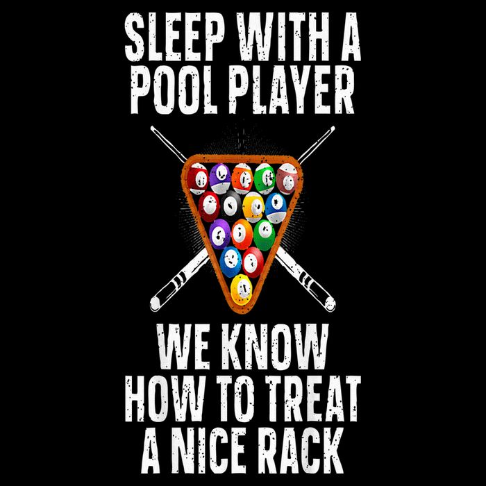 Pool Player Design Performance Shirt