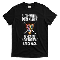 Pool Player Design T-Shirt
