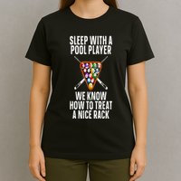 Pool Player Design T-Shirt