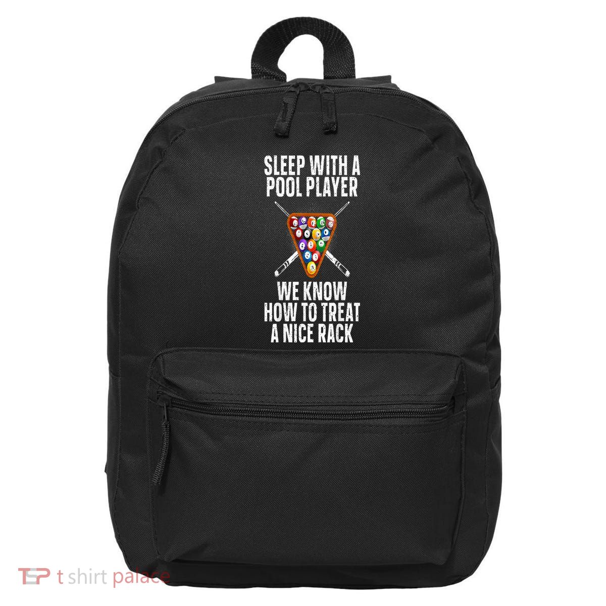 Pool Player Design 16 in Basic Backpack