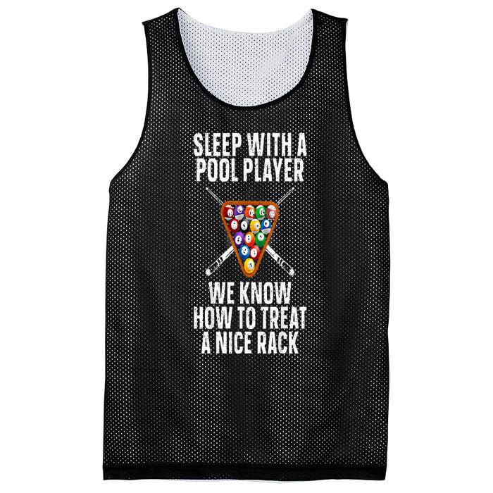 Pool Player Design Mesh Reversible Basketball Jersey Tank