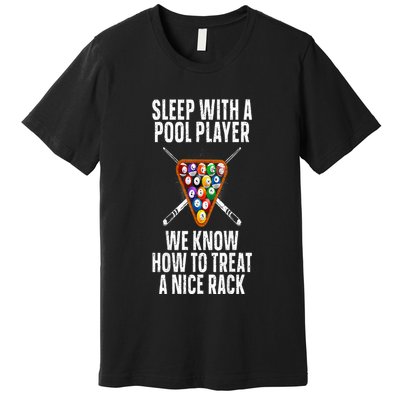 Pool Player Design Premium T-Shirt