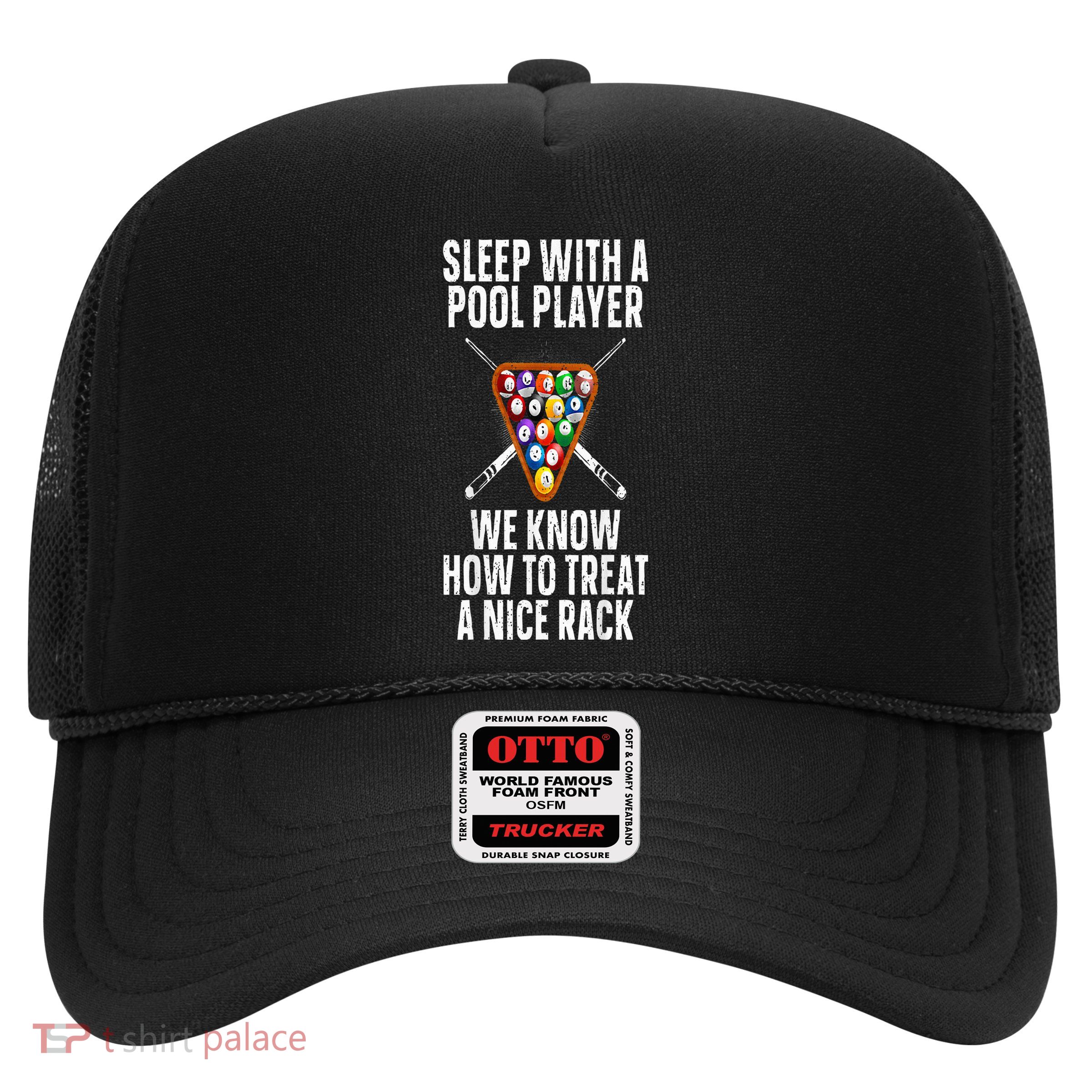 Pool Player Design Trucker Hat