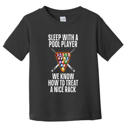 Pool Player Design Toddler T-Shirt
