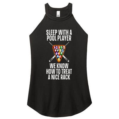 Pool Player Design Women's Perfect Tri Rocker Tank