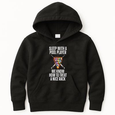 Pool Player Design Kids Hoodie