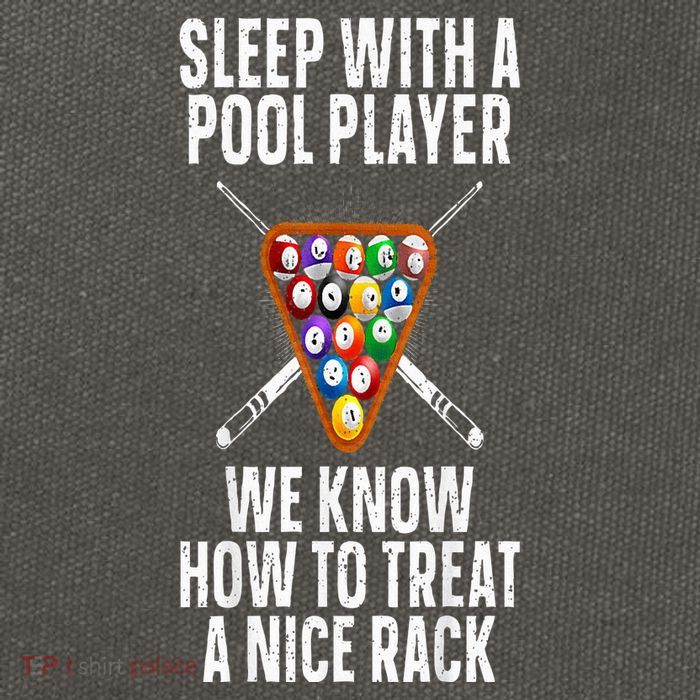 Pool Player Design Cotton Canvas Backpack