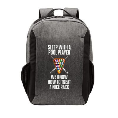 Pool Player Design Vector Backpack