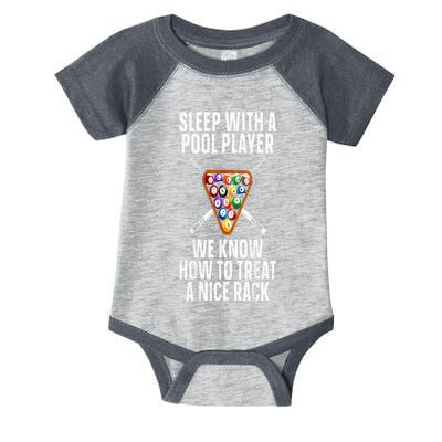 Pool Player Design Infant Baby Jersey Bodysuit