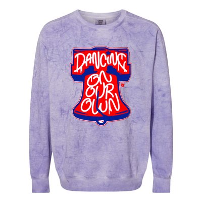 Philadelphia Phillies Dancing On Our Own Baseball Lover Trending For Colorblast Crewneck Sweatshirt