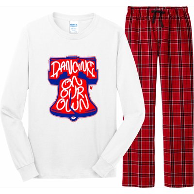 Philadelphia Phillies Dancing On Our Own Baseball Lover Trending For Long Sleeve Pajama Set