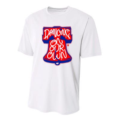 Philadelphia Phillies Dancing On Our Own Baseball Lover Trending For Performance Sprint T-Shirt