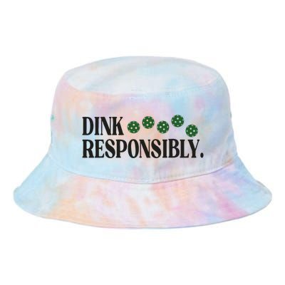 Pickleball Player Dink Responsibly Dont Get Smashed Tie Dye Newport Bucket Hat