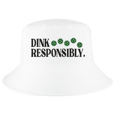 Pickleball Player Dink Responsibly Dont Get Smashed Cool Comfort Performance Bucket Hat