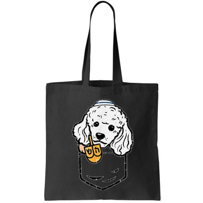 Pocket Poodle Dog Jewish Hanukkah Pajamas Chanukah Pjs Bag