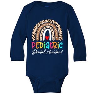 Pediatrics Pediatric Dental Assistant Squad Nurse Ati Gift Baby Long Sleeve Bodysuit