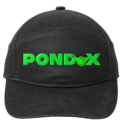 Pond0x Pond Dex Pondx Pondcoin Pndc Crypto Paulu 7-Panel Snapback Hat