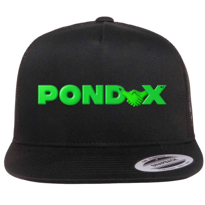 Pond0x Pond Dex Pondx Pondcoin Pndc Crypto Paulu Flat Bill Trucker Hat