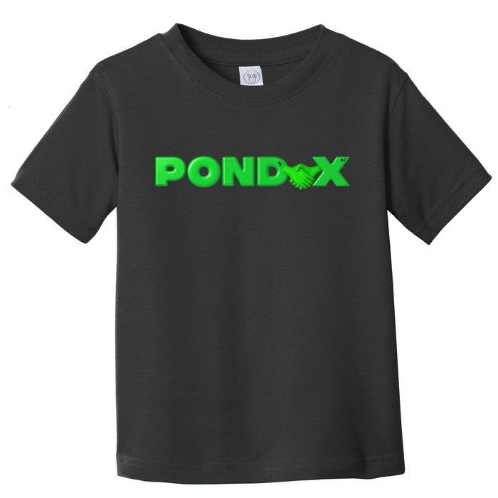 Pond0x Pond Dex Pondx Pondcoin Pndc Crypto Paulu Toddler T-Shirt