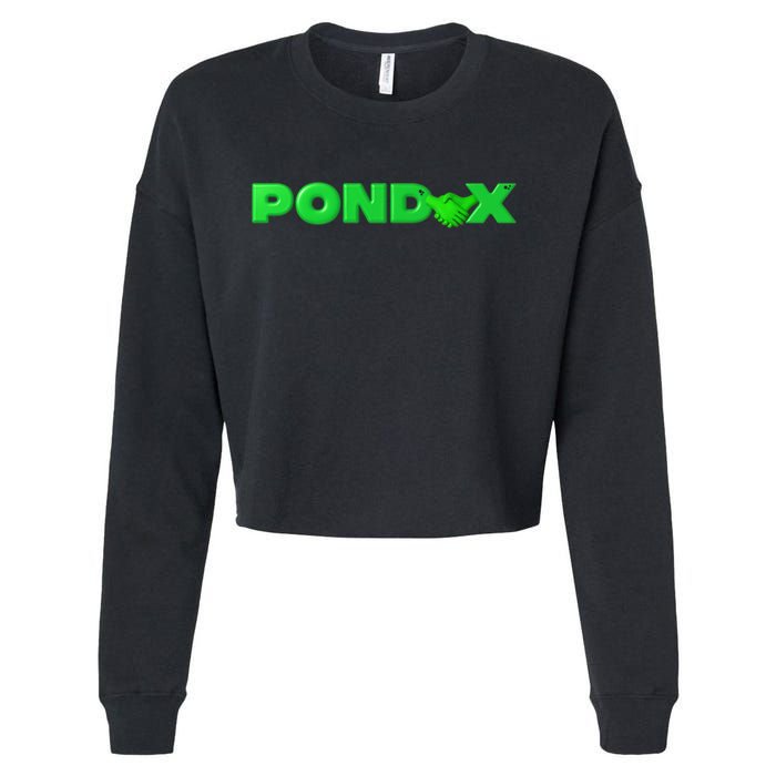 Pond0x Pond Dex Pondx Pondcoin Pndc Crypto Paulu Cropped Pullover Crew