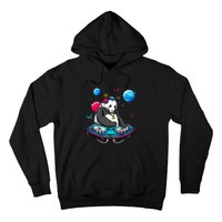 Psychedelic Panda DJEDM Raver Trance Music  Hoodie