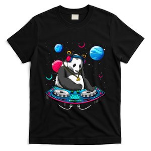 Psychedelic Panda DJEDM Raver Trance Music  T-Shirt