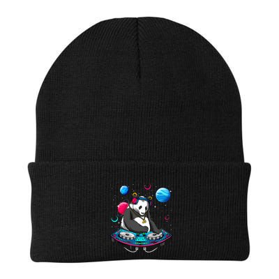 Psychedelic Panda DJEDM Raver Trance Music  Beanie