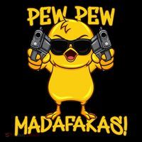 Pew Pew Duck Funny Madafakas Sweatshirt