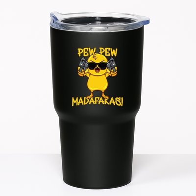 Pew Pew Duck Funny Madafakas Tumbler