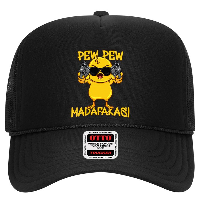Pew Pew Duck Funny Madafakas Hat
