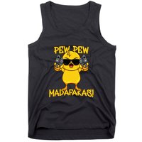 Pew Pew Duck Funny Madafakas Tank Top