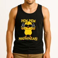 Pew Pew Duck Funny Madafakas Tank Top