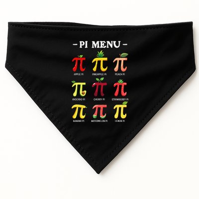 Piu Pi Day 314 Math Teacher Pi Symbol Funny Pie Pun USA-Made Doggie Bandana