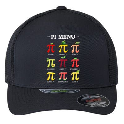 Piu Pi Day 314 Math Teacher Pi Symbol Funny Pie Pun Flexfit Unipanel Trucker Cap