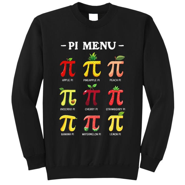 Piu Pi Day 314 Math Teacher Pi Symbol Funny Pie Pun Sweatshirt