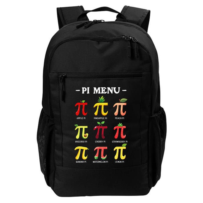 Piu Pi Day 314 Math Teacher Pi Symbol Funny Pie Pun Daily Commute Backpack