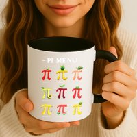Piu Pi Day 314 Math Teacher Pi Symbol Funny Pie Pun Mug